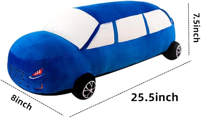 Car Plush Toy Soft Stuffed Car Plush Pillow Toy