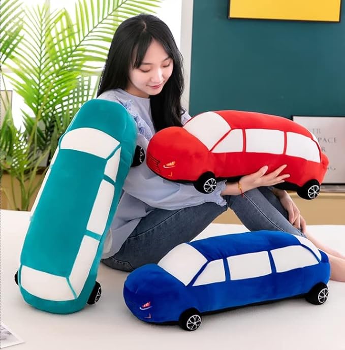Car Plush Toy Soft Stuffed Car Plush Pillow Toy