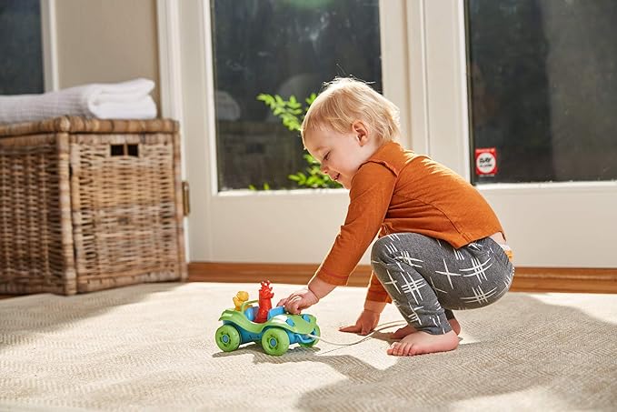 pack of 3 Beach Buggy Pull Along Toy.